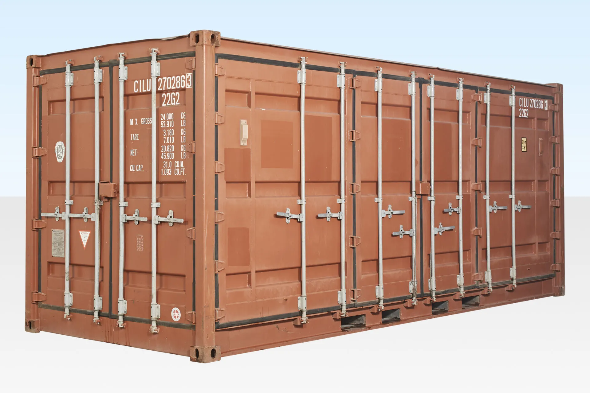 Used 20ft Open Side / Full Side Access Container - Image 4