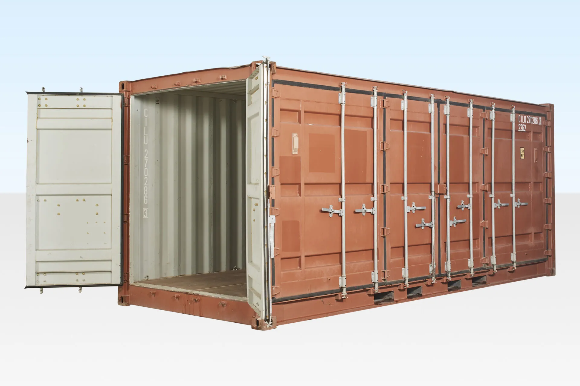 Used 20ft Open Side / Full Side Access Container - Image 5