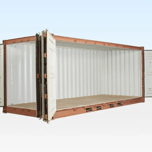 1001-Used-open-container-open-final Used 20ft Open Side / Full Side Access Container