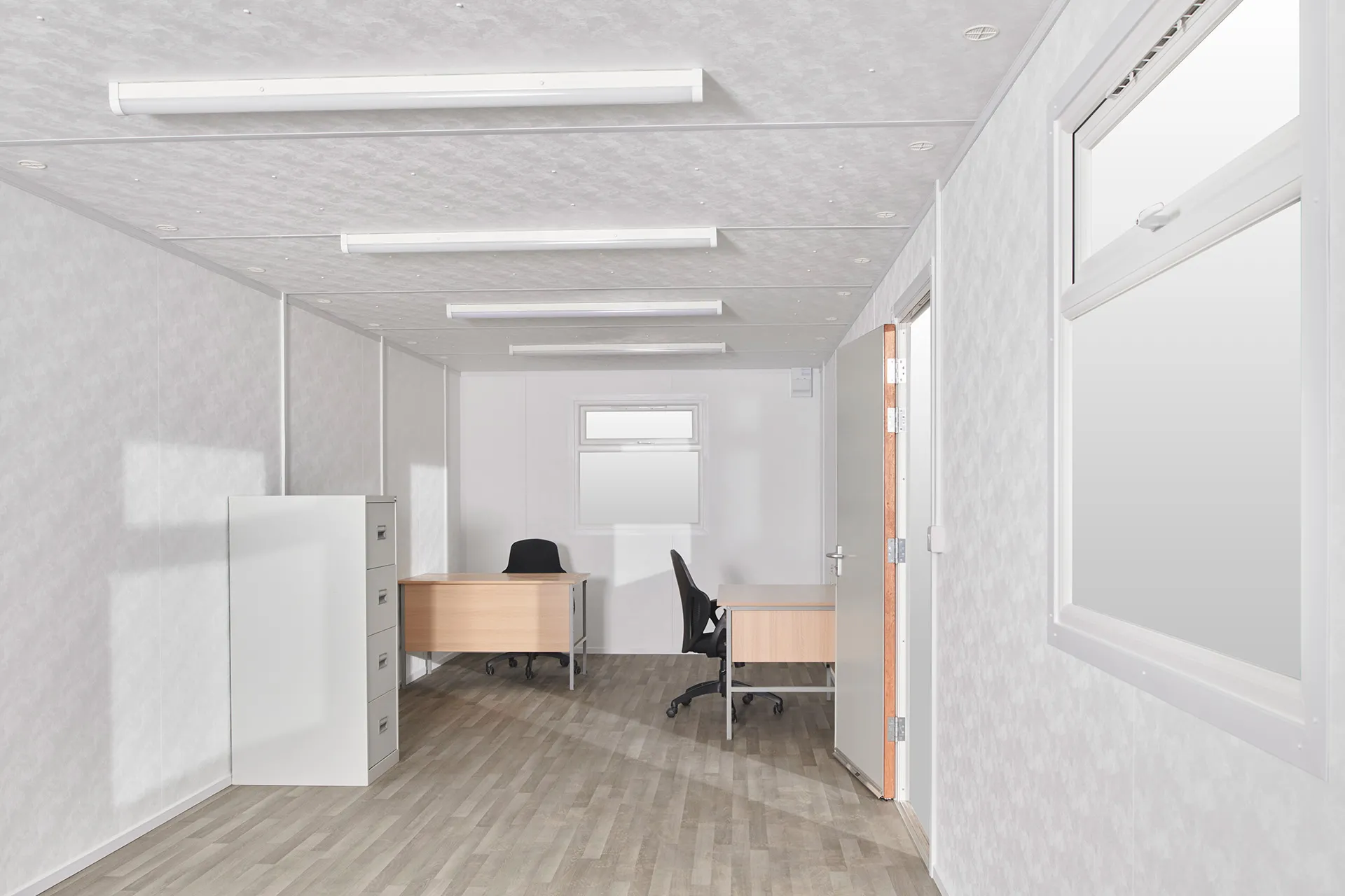 32ft x 10ft Jackleg Office Cabin - Image 4