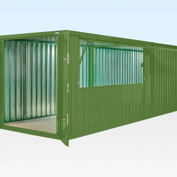 11-QF800-4m-Kiosk-Store-End-Linked-Main__2-1-1.webp 3m XL Flat Pack Kiosk & End Linked Store Bundle (Custom Colour)