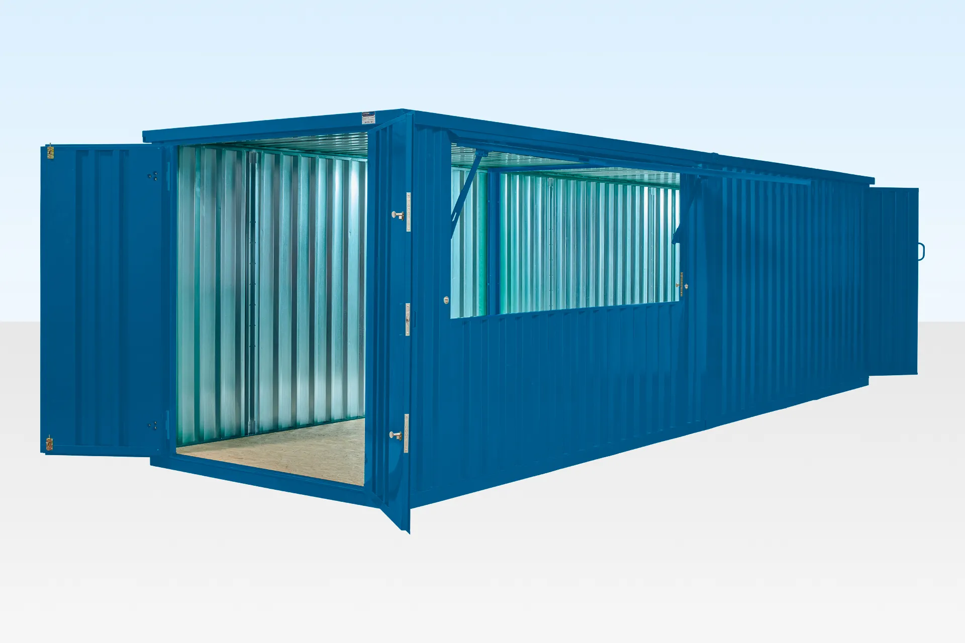 3m XL Flat Pack Kiosk & End Linked Store Bundle (Custom Colour) - Image 2