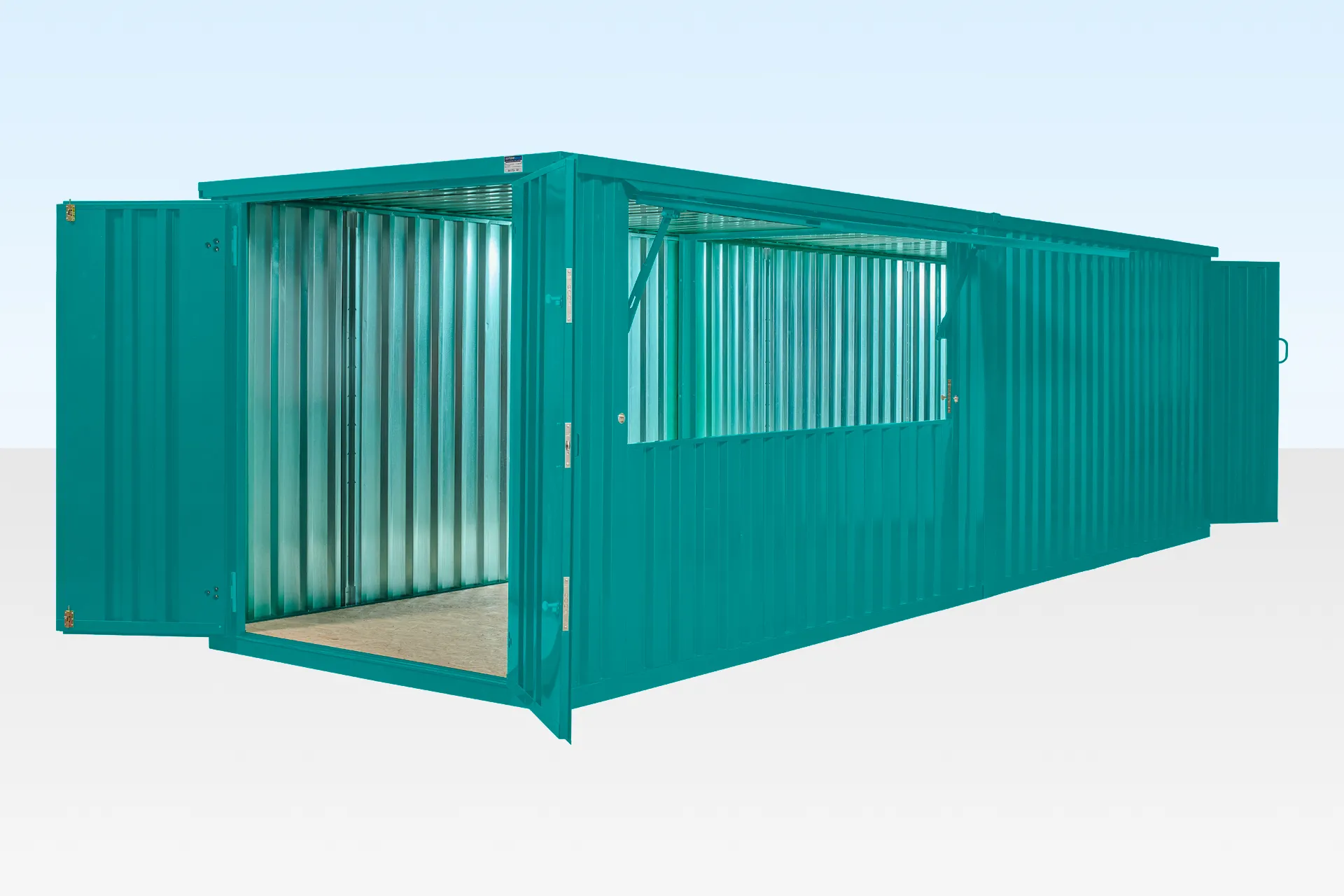 3m XL Flat Pack Kiosk & End Linked Store Bundle (Custom Colour) - Image 7