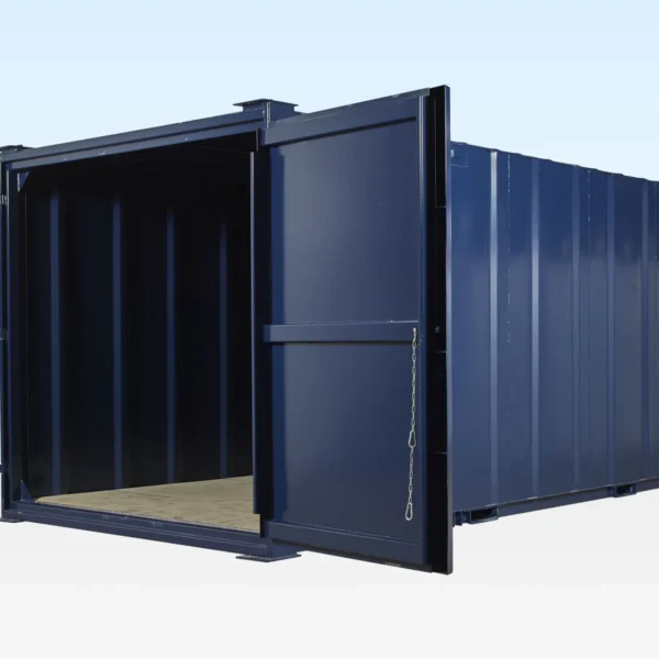 117-24×9-Store-Closed-1 24ft x 9ft Steel Store (Suitable for stacking)