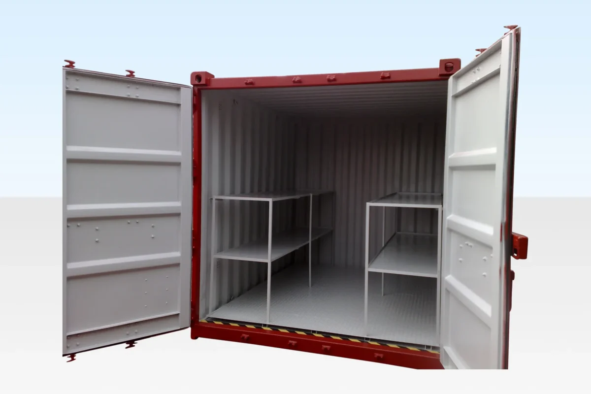 10 x 8ft Flat Floor Bunded Store - Image 4