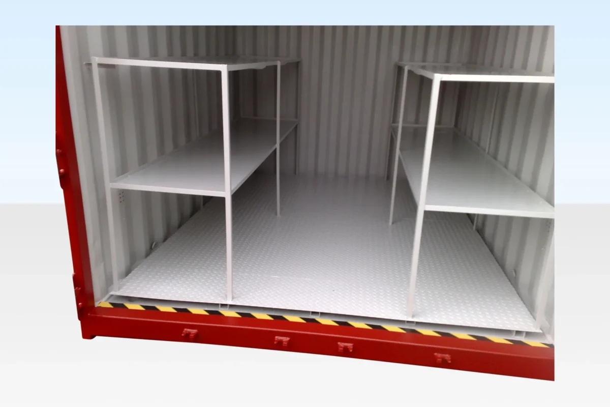 8ft x 8ft Flat Floor Bunded Store - Image 2