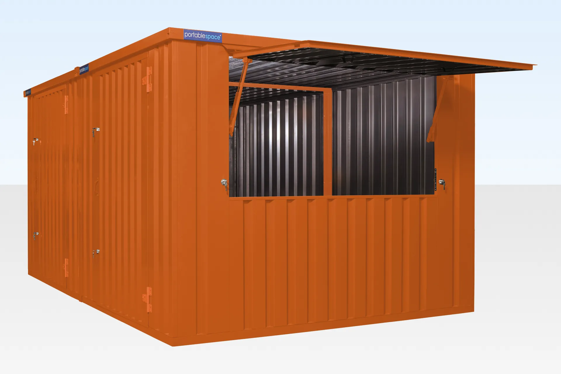 3m x 4.2m Side Linked Flat Packed Kiosk Bundle (Custom Colour) - Image 11