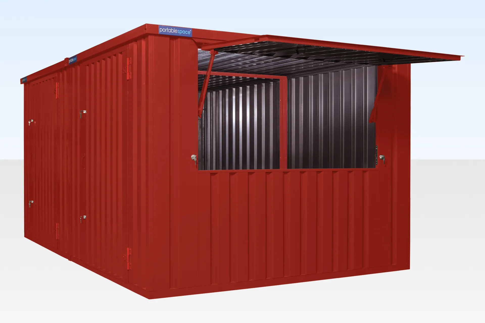 3m x 4.2m Side Linked Flat Packed Kiosk Bundle (Custom Colour) - Image 6