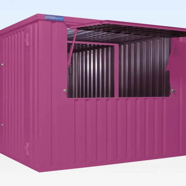 13-QF810-Side-Linked-Kiosk__3-1-1.webp 3m x 4.2m Side Linked Flat Packed Kiosk Bundle (Custom Colour)
