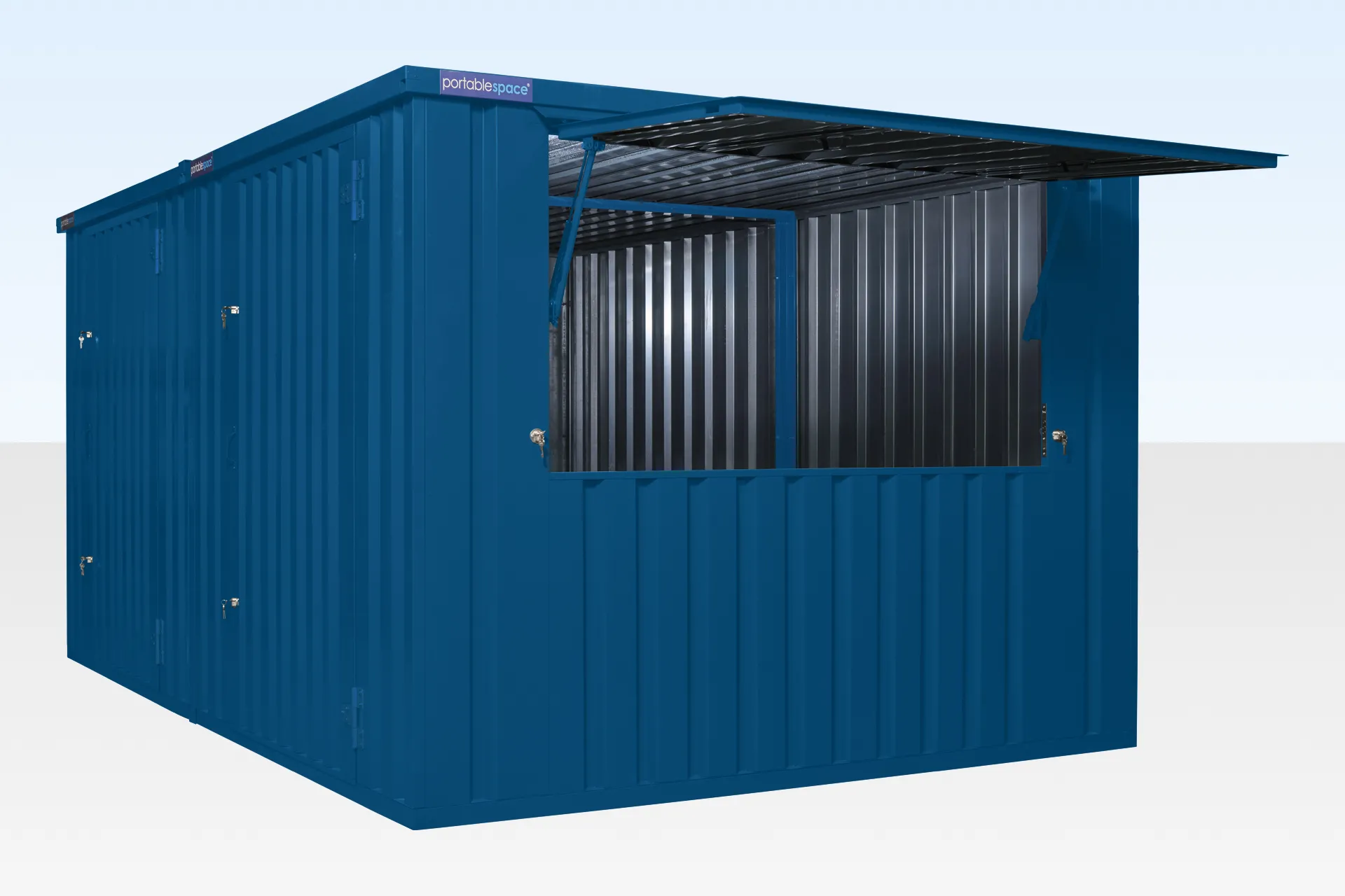 3m x 4.2m Side Linked Flat Packed Kiosk Bundle (Custom Colour) - Image 4
