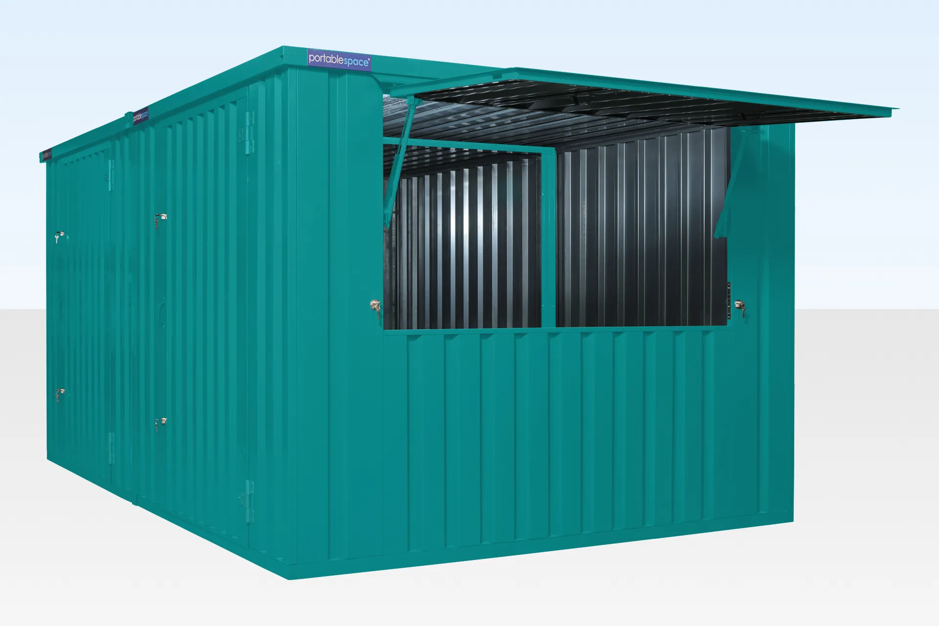 3m x 4.2m Side Linked Flat Packed Kiosk Bundle (Custom Colour) - Image 3