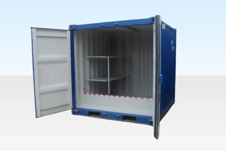 8ft x 8ft Raised Bunded Store - Image 2