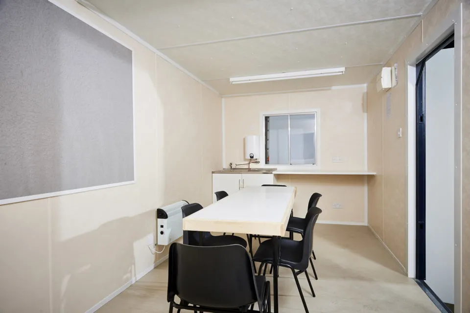 16ft x 8ft Steel Anti-Vandal Canteen