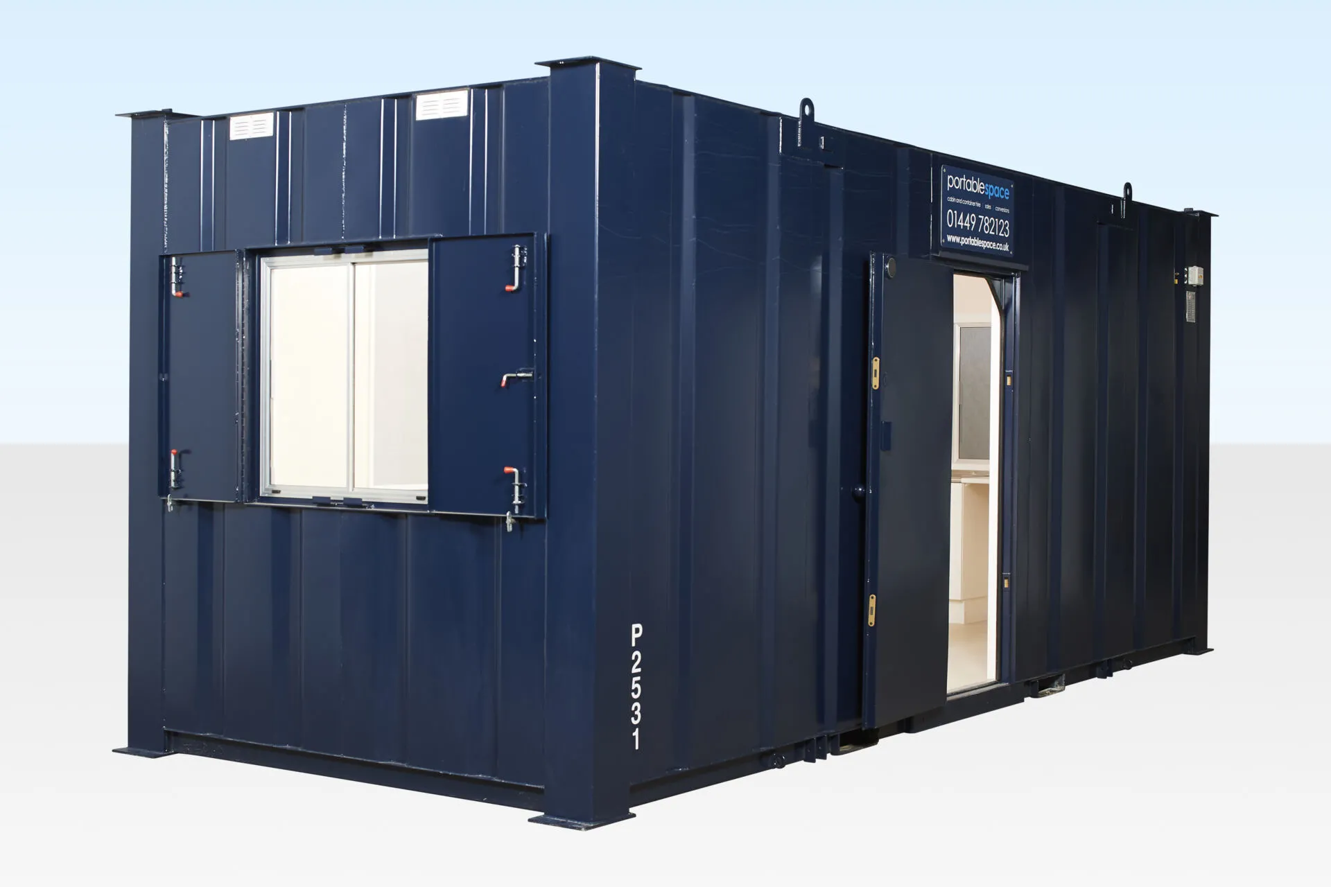 20ft x 8ft Steel Anti-Vandal Office - Image 2