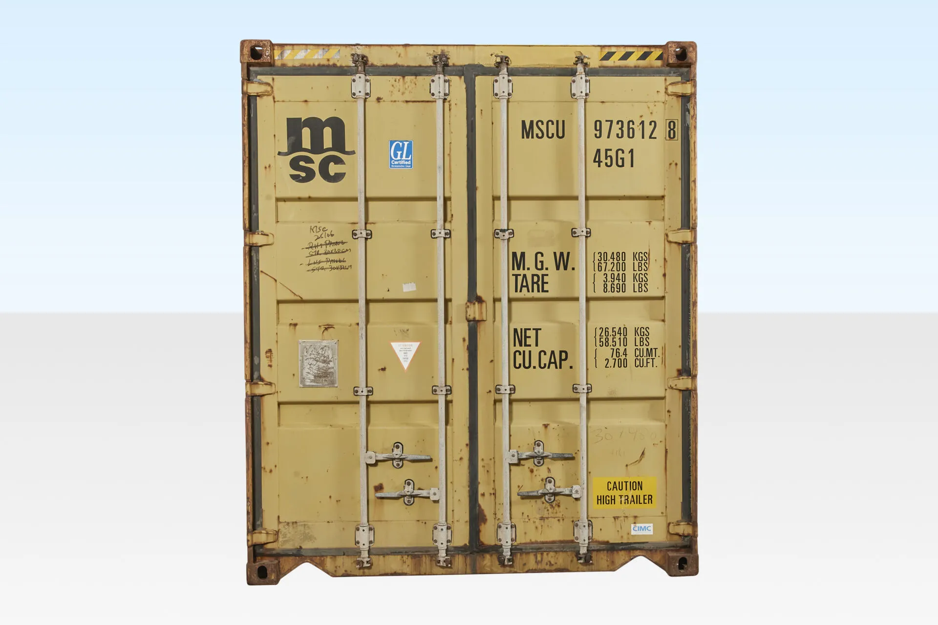 40ft x 8ft Used Shipping Container – High-Cube - Image 5