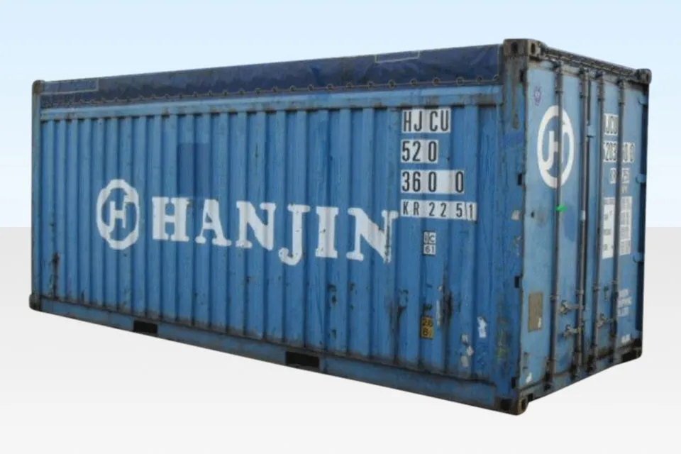 20ft X 8ft Used Shipping Container – Open-Top - Image 3