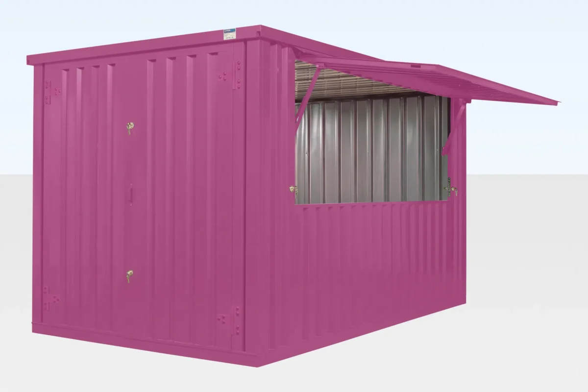 3m XL Flat Pack Kiosk – Custom Colour - Image 10