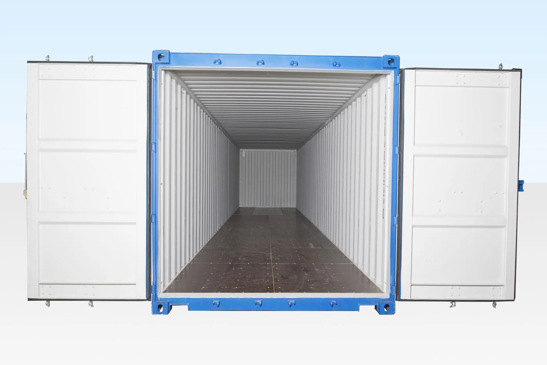 40ft Shipping Container Blue (RAL 5013) - Image 5