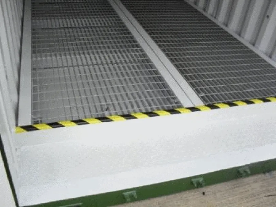 10ft x 8ft Open Mesh Floor Bunded Store - Image 2