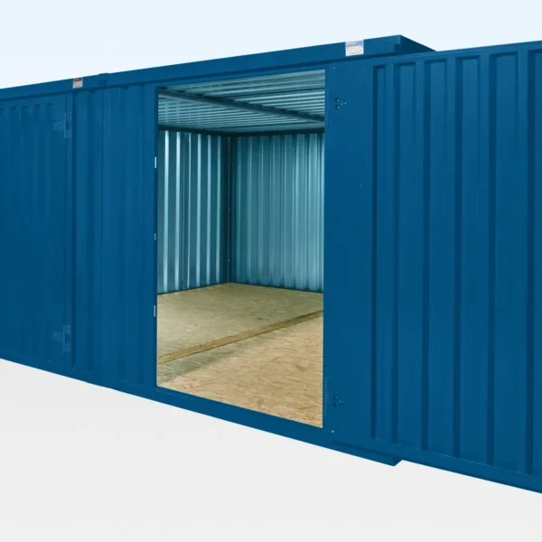 7-QF971-3m-Side-Linked-Store__4 4m x 4.2m Side Linked Flat Pack Container Bundle (Custom Colour)