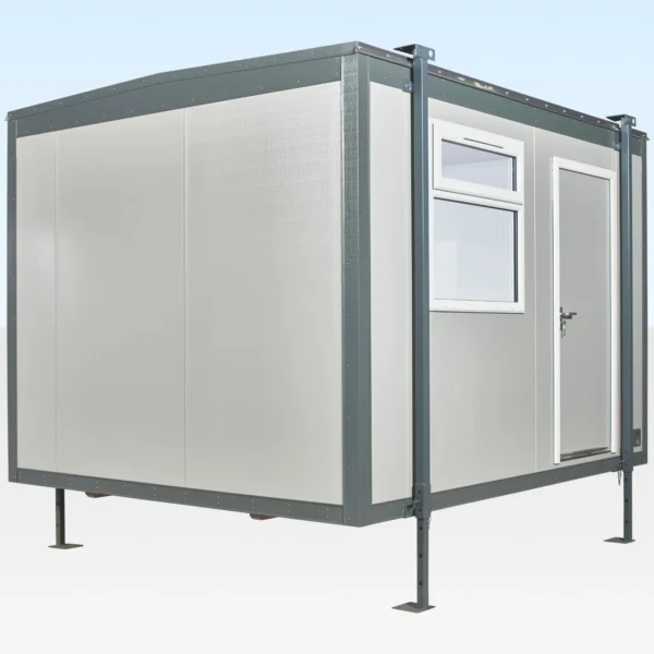 702-jackleg-site-cabin-12ft-exterior 12ft x 10ft Jack Leg Cabin (Plastisol)