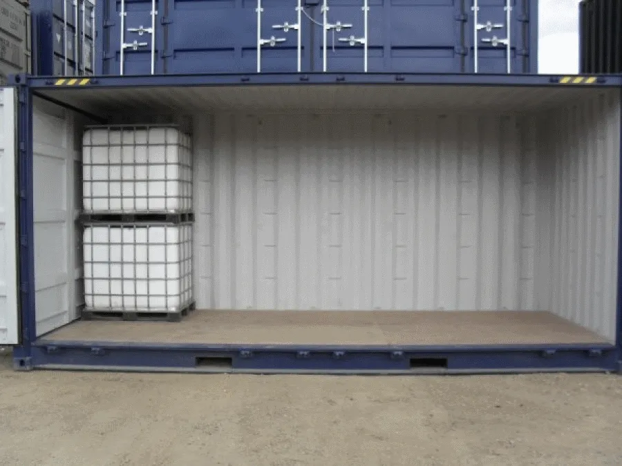20ft Hi Cube Container (9′ 6″ high) suitable for IBC storage - Image 2