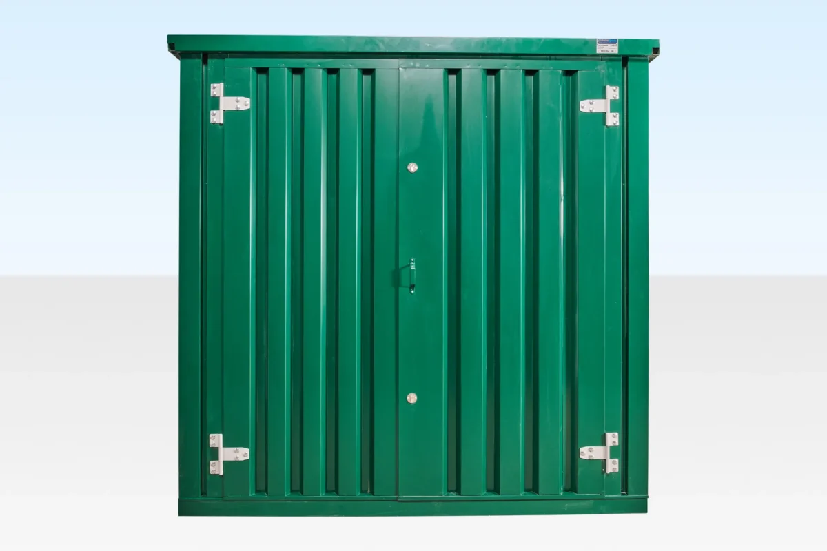 3m XL Flat Pack Kiosk & End Linked Store Bundle (RAL6005) - Image 2