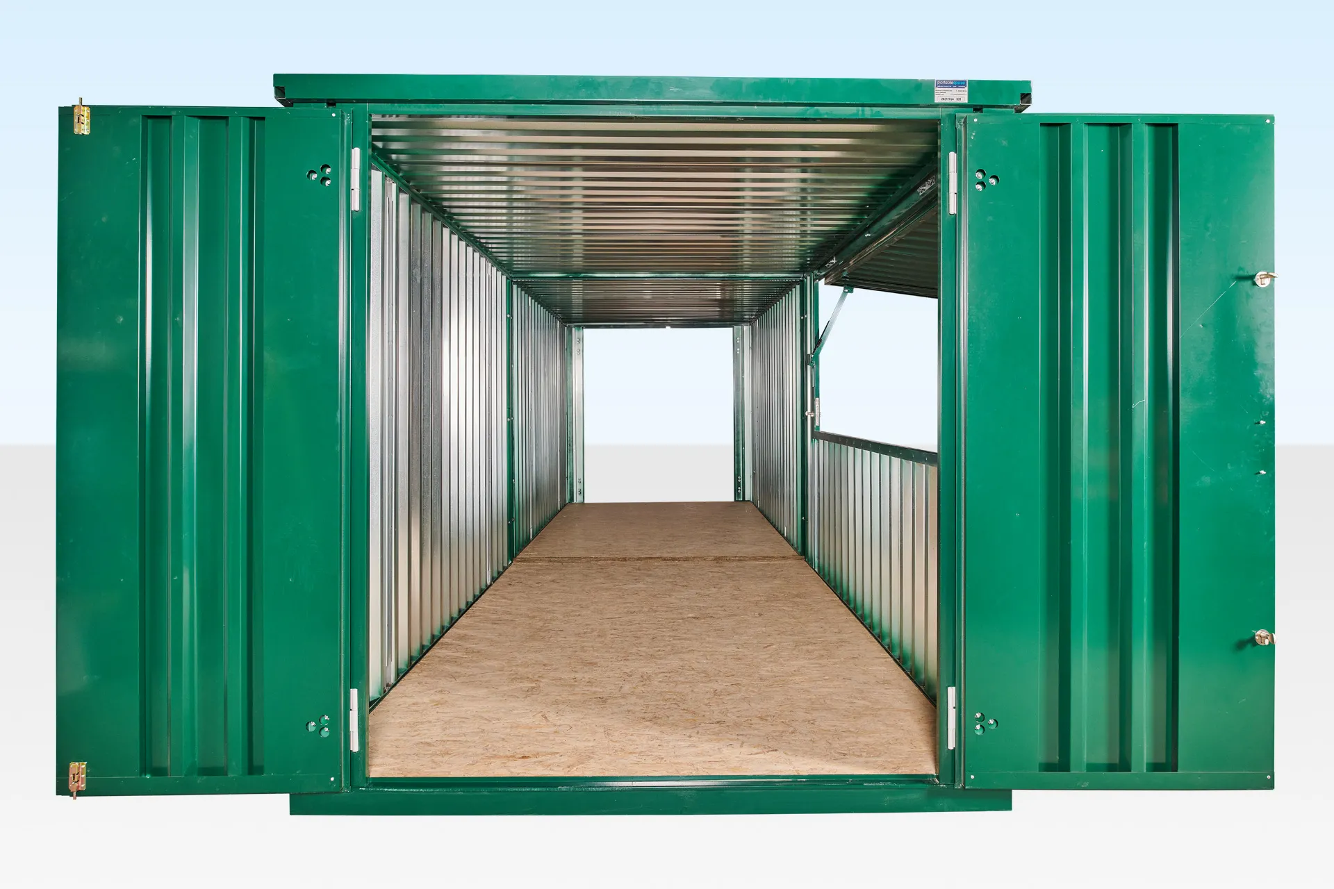 3m XL Flat Pack Kiosk & End Linked Store Bundle (RAL6005) - Image 4