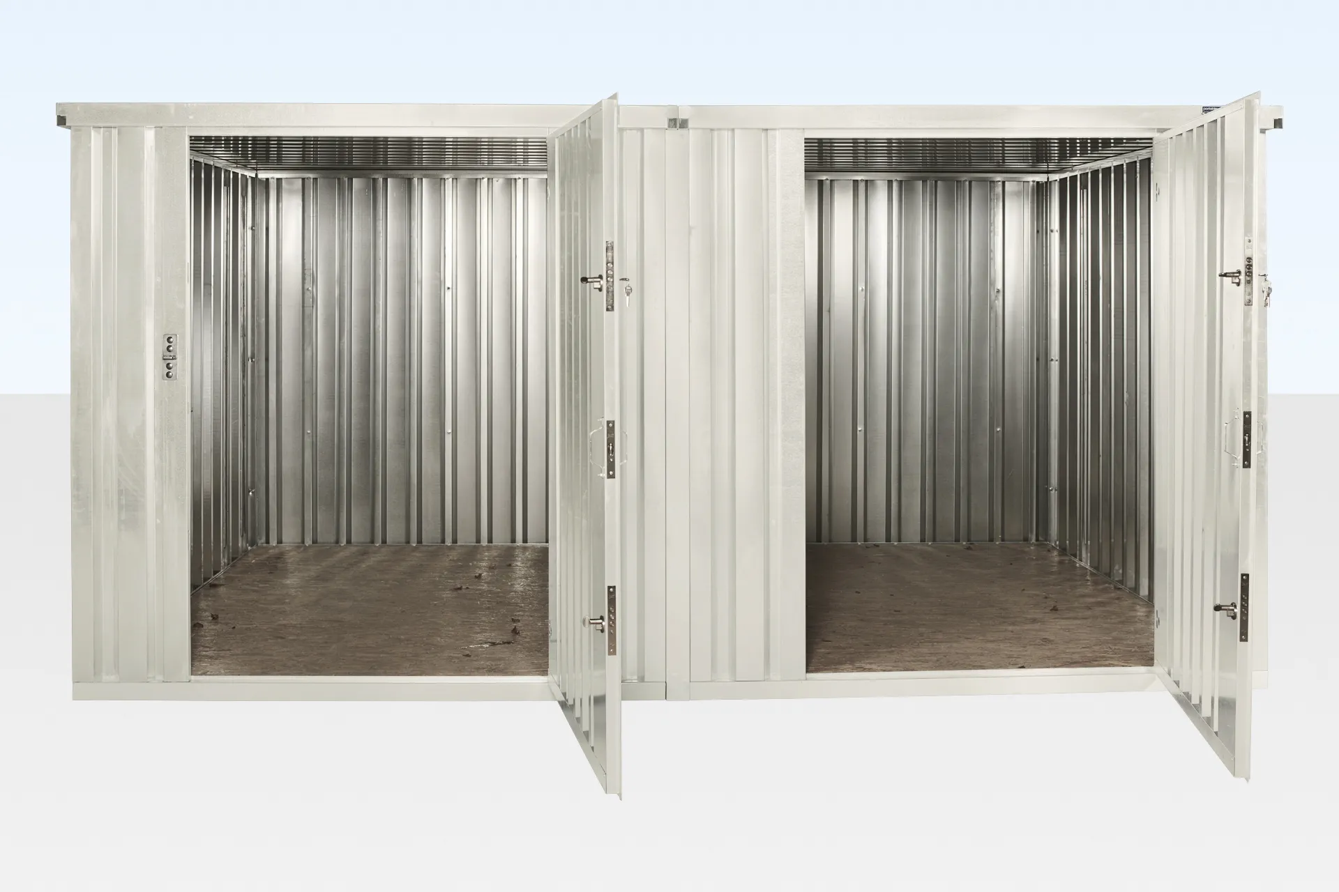 3m x 4.2m Side Linked Flat Pack Container Bundle – Custom Colour - Image 3