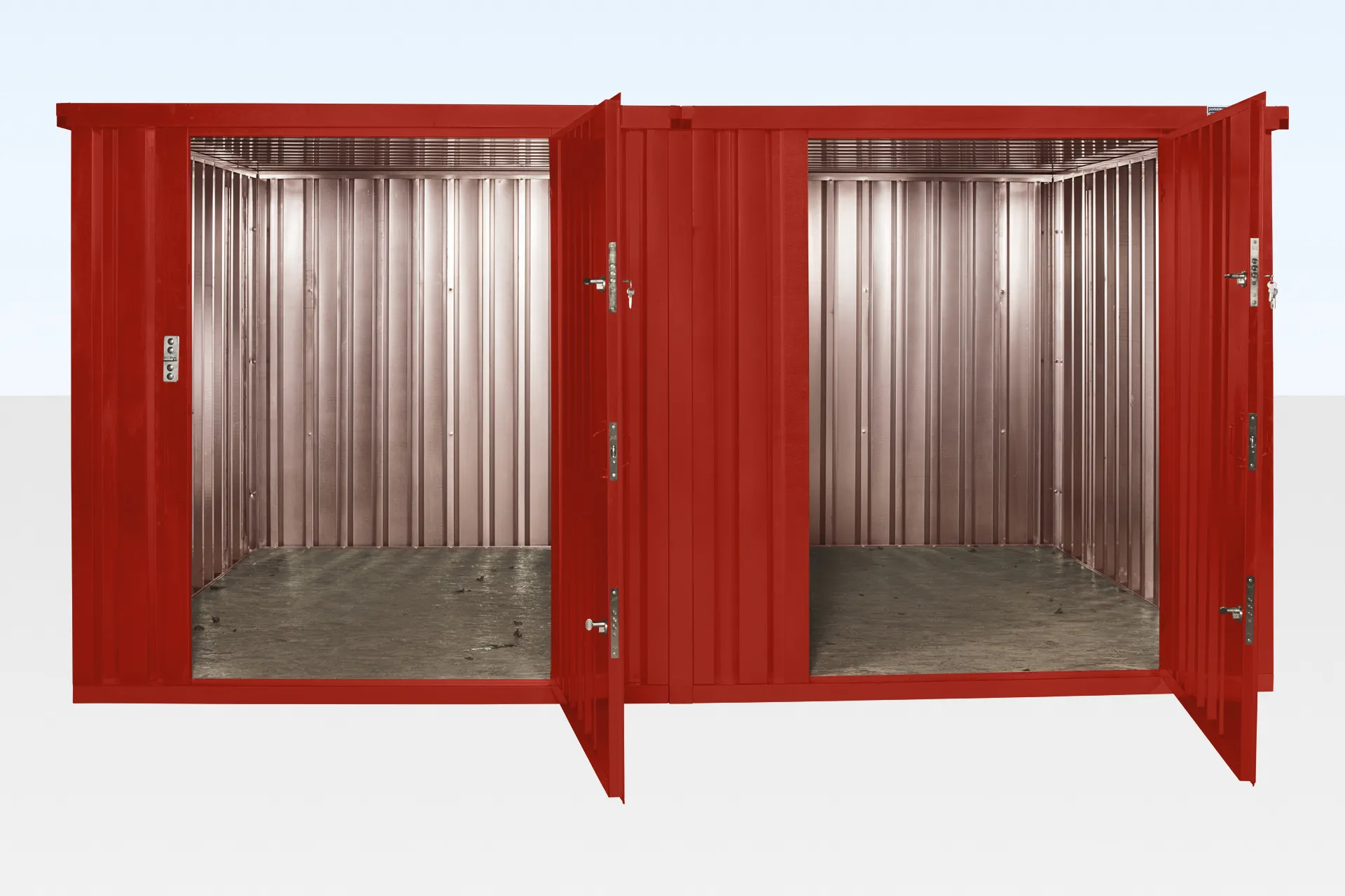3m x 4.2m Side Linked Flat Pack Container Bundle – Custom Colour - Image 8