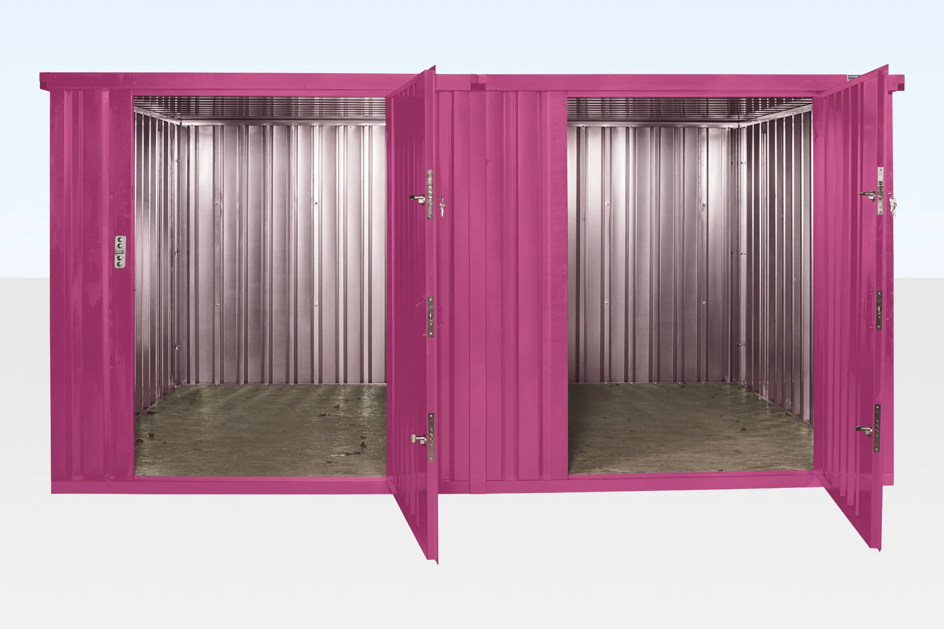 3m x 4.2m Side Linked Flat Pack Container Bundle – Custom Colour - Image 6