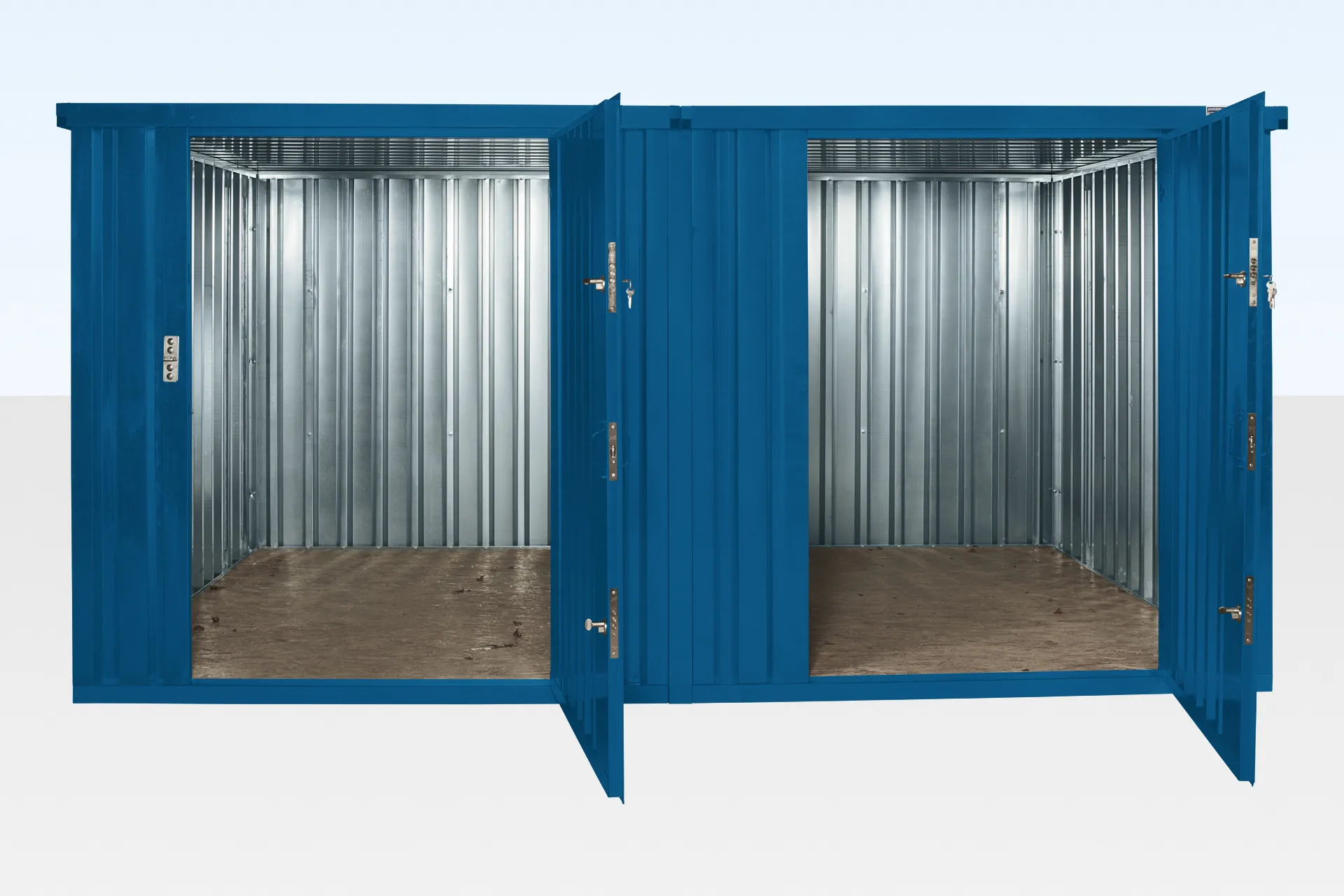 3m x 4.2m Side Linked Flat Pack Container Bundle – Custom Colour - Image 5