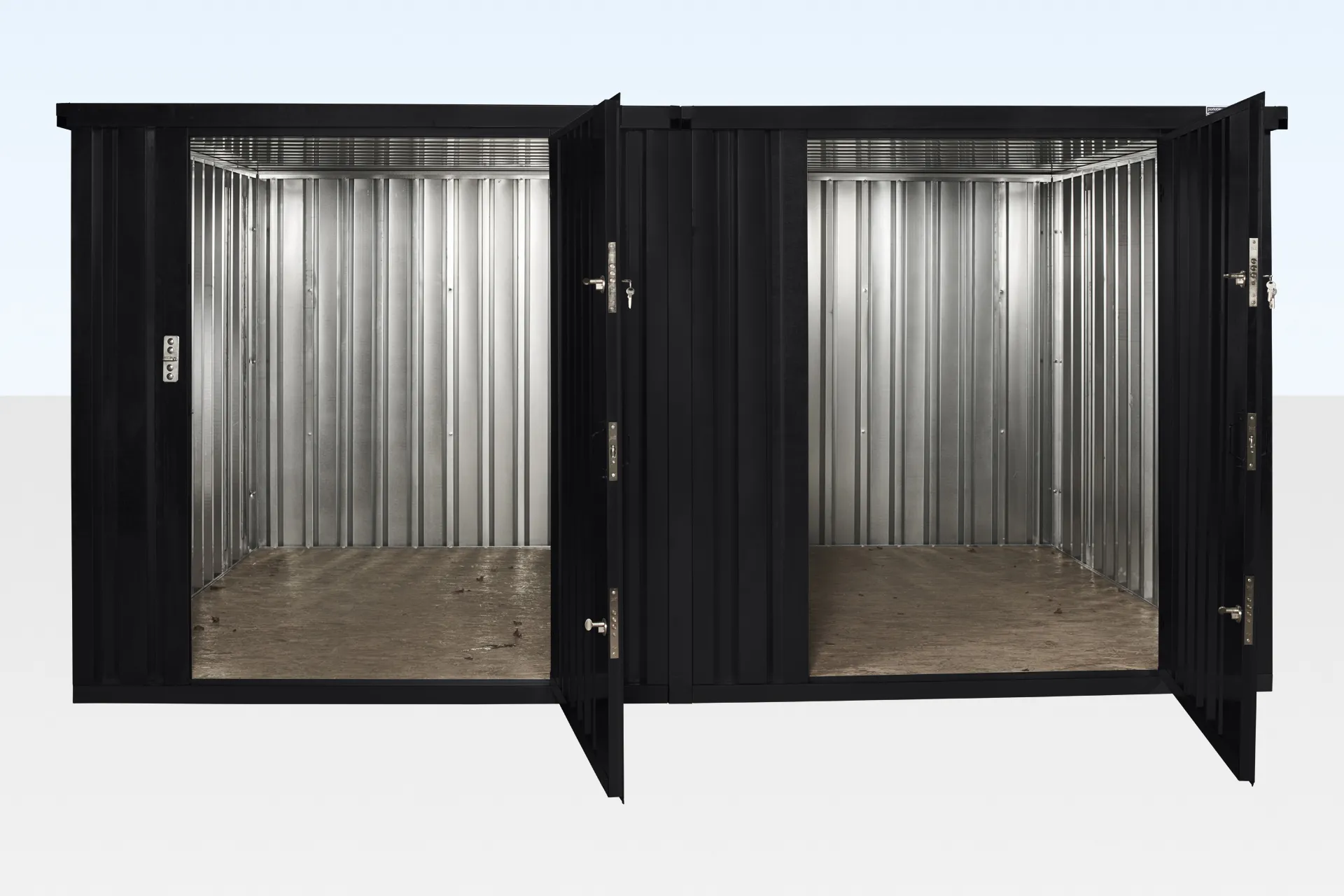 3m x 4.2m Side Linked Flat Pack Container Bundle – Custom Colour - Image 9