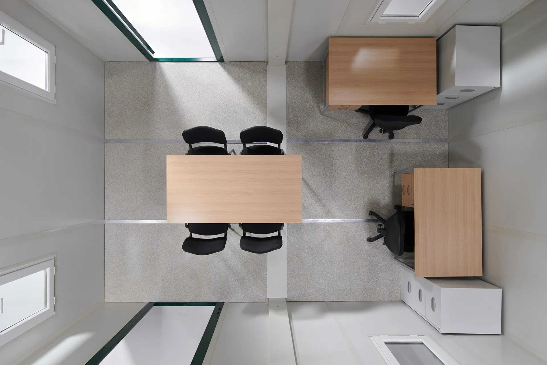3.3m x 4.6m Side Linked Flat Pack Office - Image 7