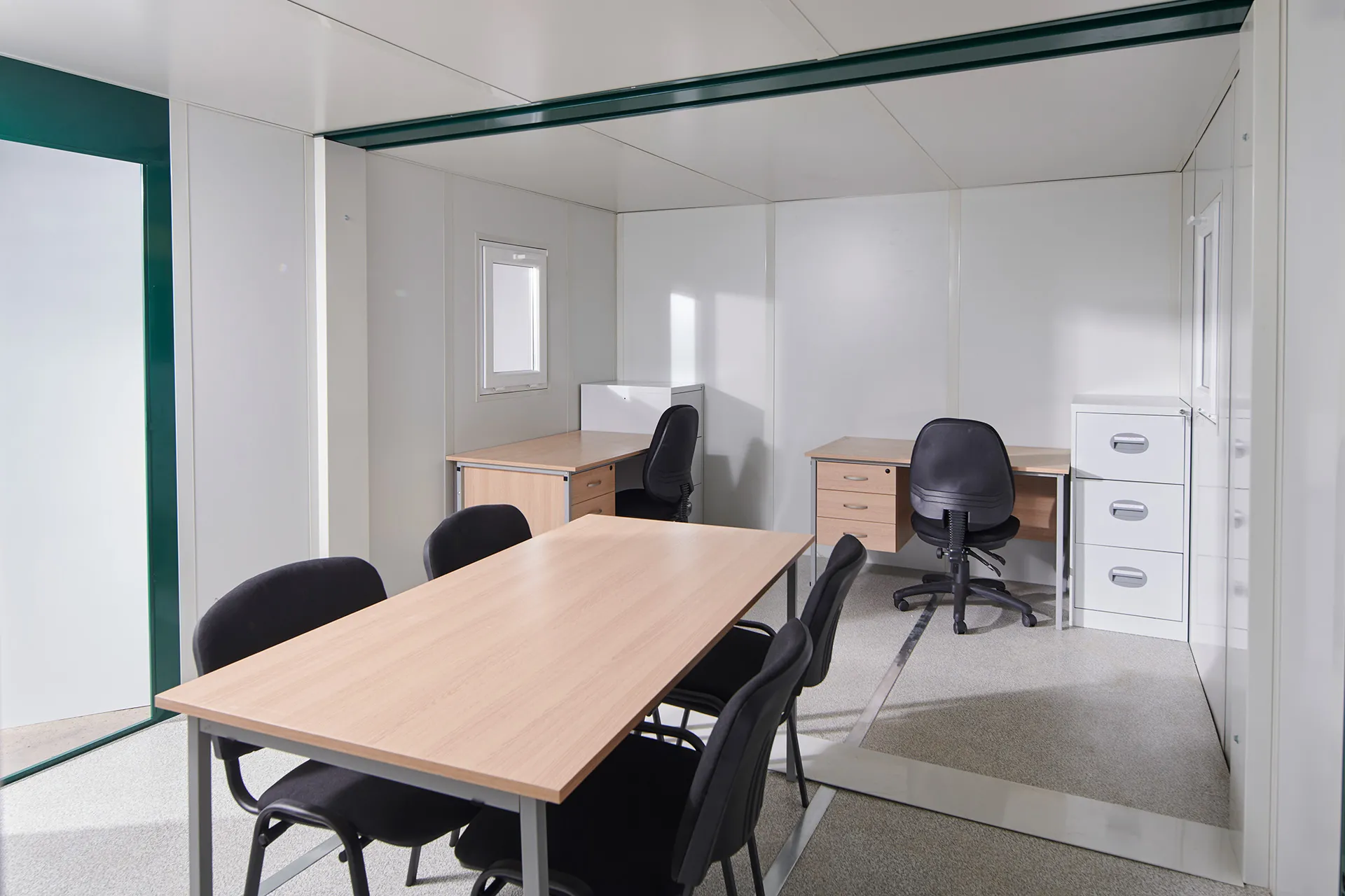 3.3m x 4.6m Side Linked Flat Pack Office - Image 8