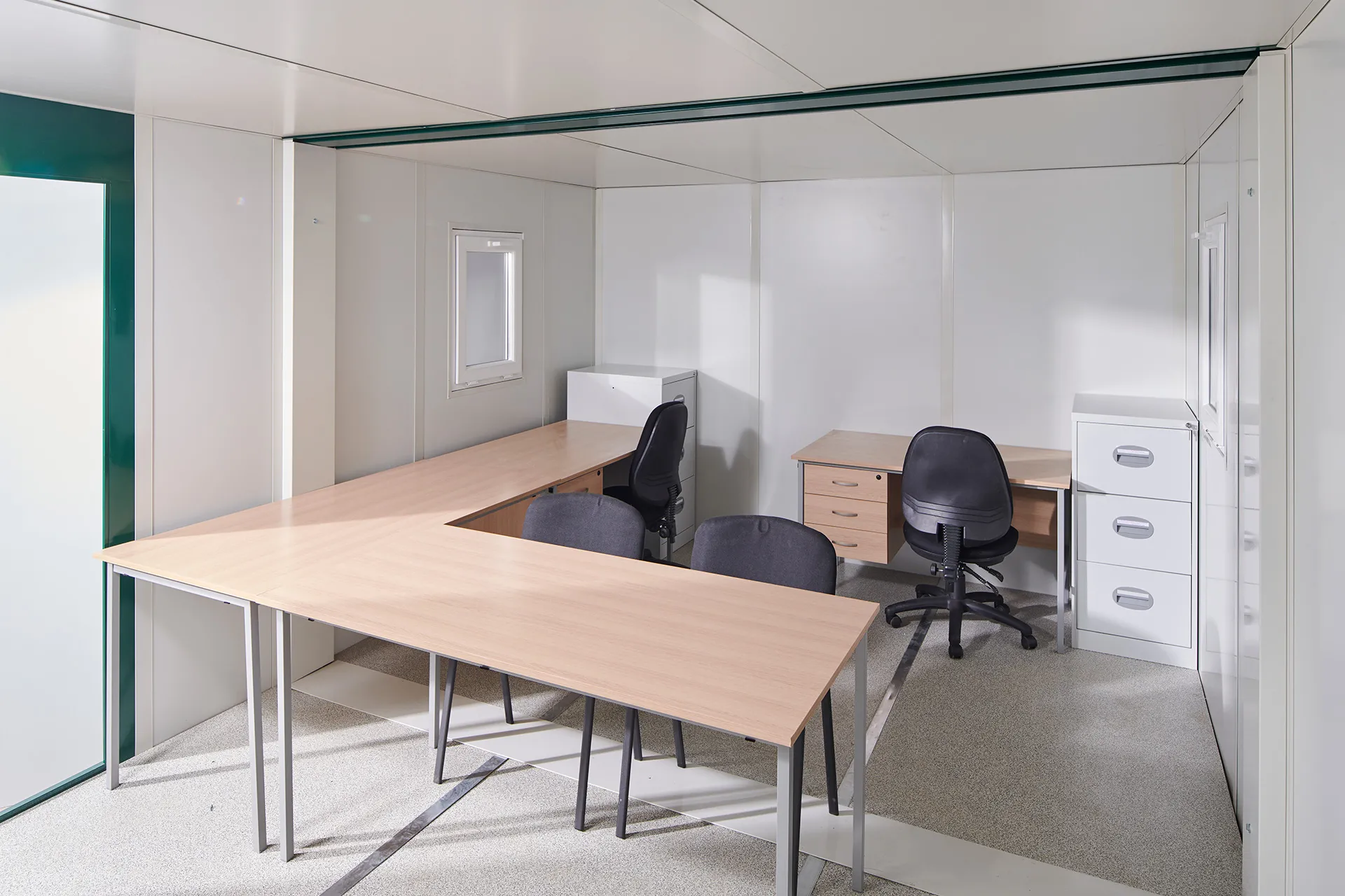 3.3m x 4.6m Side Linked Flat Pack Office - Image 4