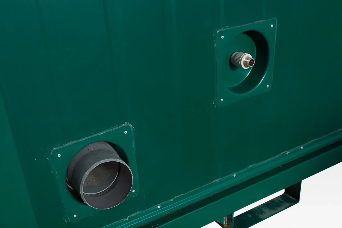 1+1 Double Mains Toilet 2.4m x 1.4m (RAL 6005) - Image 5