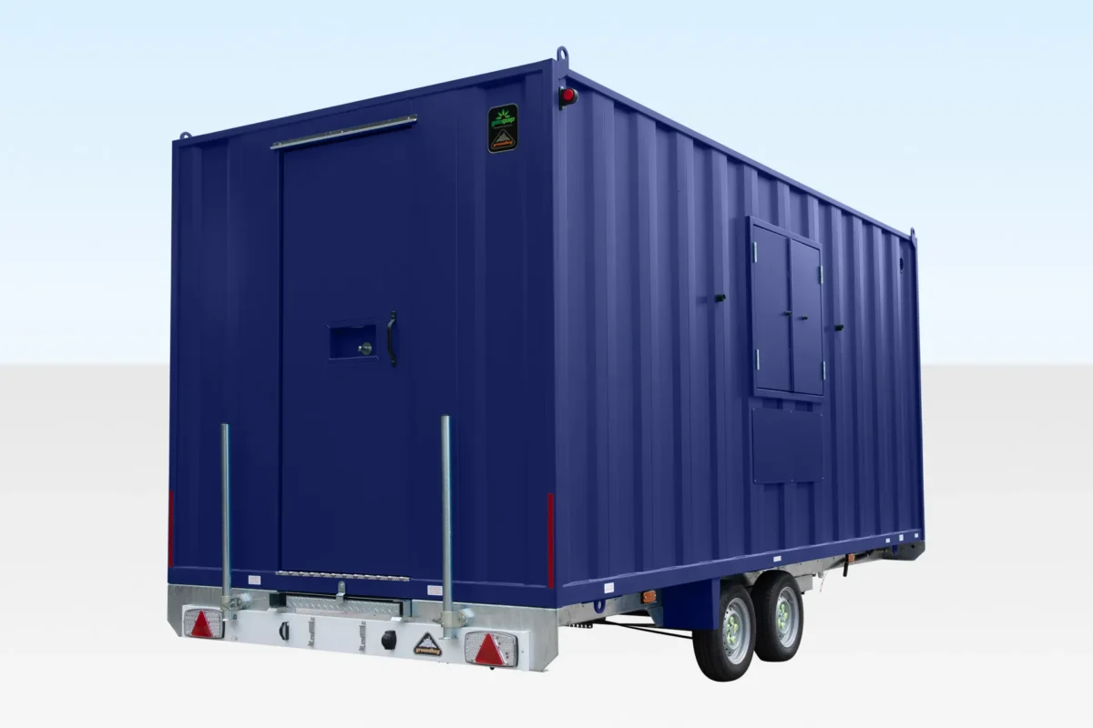 16ft x 7ft6in Steel Mobile Anti-Vandal Office - Image 3
