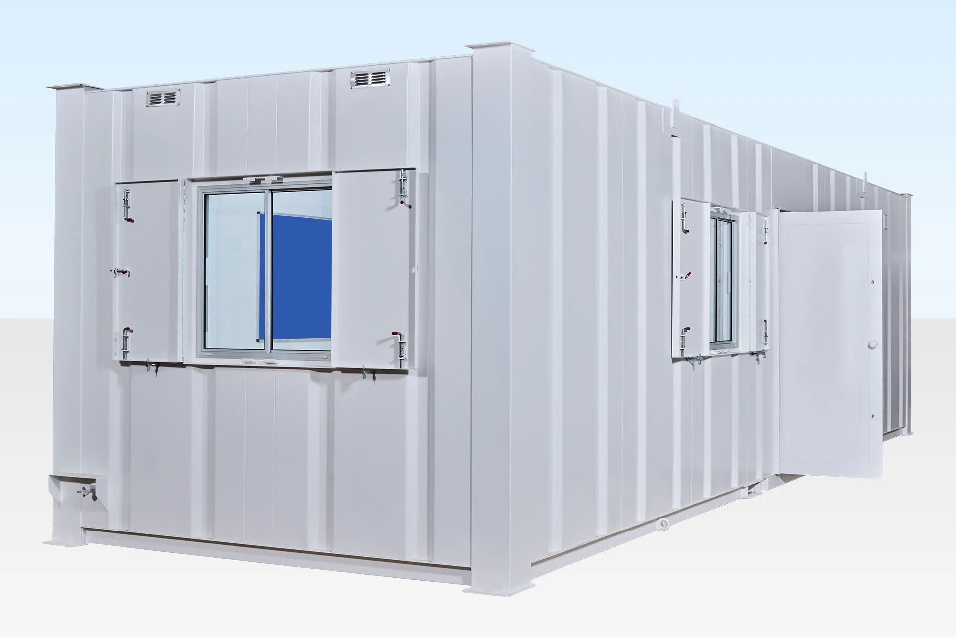 32ft x 10ft Steel Anti-Vandal Canteen/2+1 Toilet - Image 2