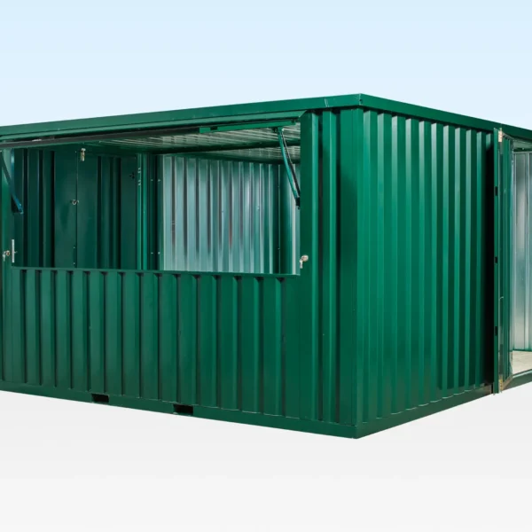 Portable-Space-8.214673-1-1.webp 3m x 4.2m Side Linked Flat Packed Kiosk Bundle (RAL6005)
