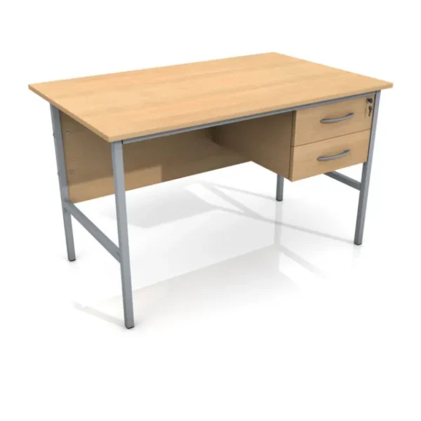 desk-with-two-drawers-for-site-office-960×640 Single Pedestal Desk (1200mm) for Site Office
