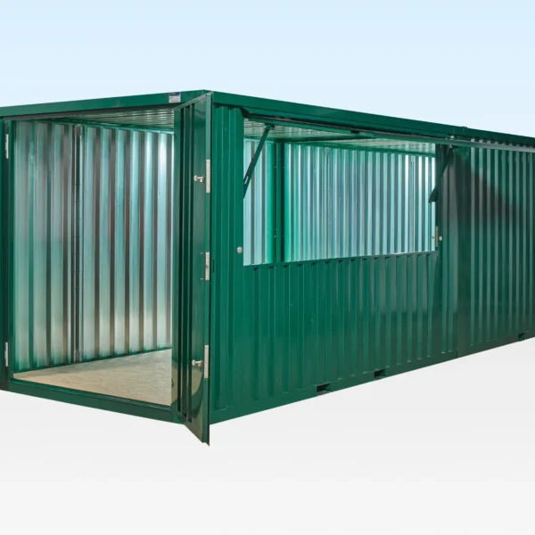 end-linked-kiosk-and-store-1-1.webp 3m XL Flat Pack Kiosk & End Linked Store Bundle (RAL6005)